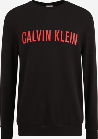 Sweat-shirt Calvin Klein Underwear en noir : devant
