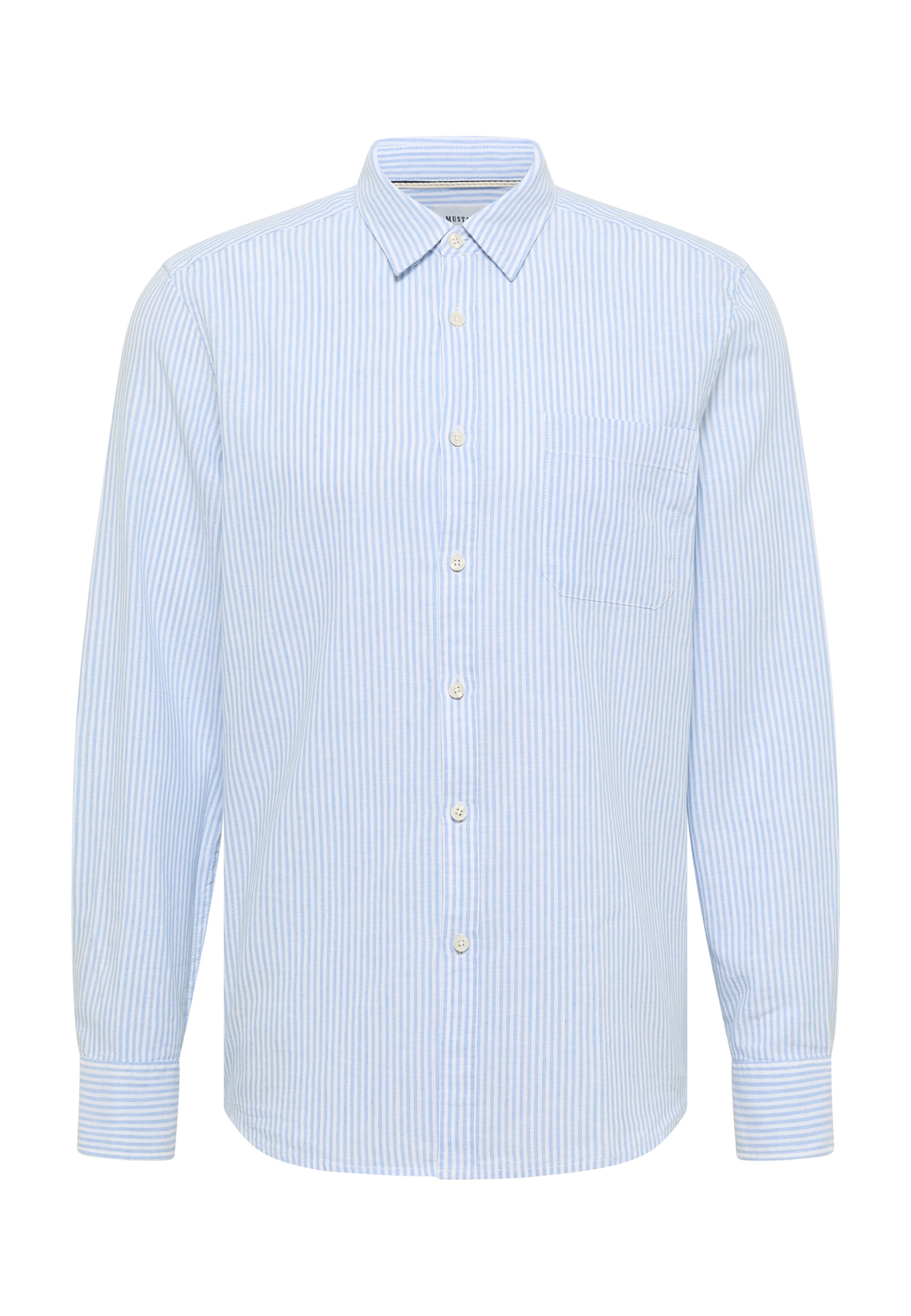 MUSTANG Hemd 'Richardson' in Blau: Vorderseite