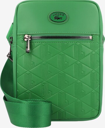 Sac à bandoulière LACOSTE en vert : devant