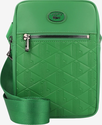 LACOSTE Crossbody Bag in Green: front