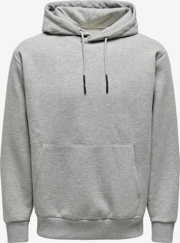 Only & Sons Regular Fit Sweatshirt 'Ceres' in Grau: predná strana