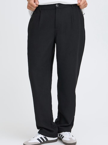 Regular Pantalon chino ' SDLIAM ELAS. WOOL ' !Solid en noir