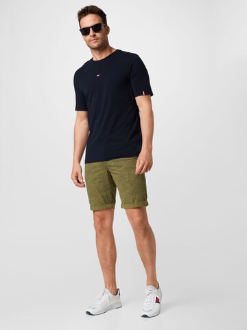 TOM TAILOR DENIM Regular Shorts in Grün