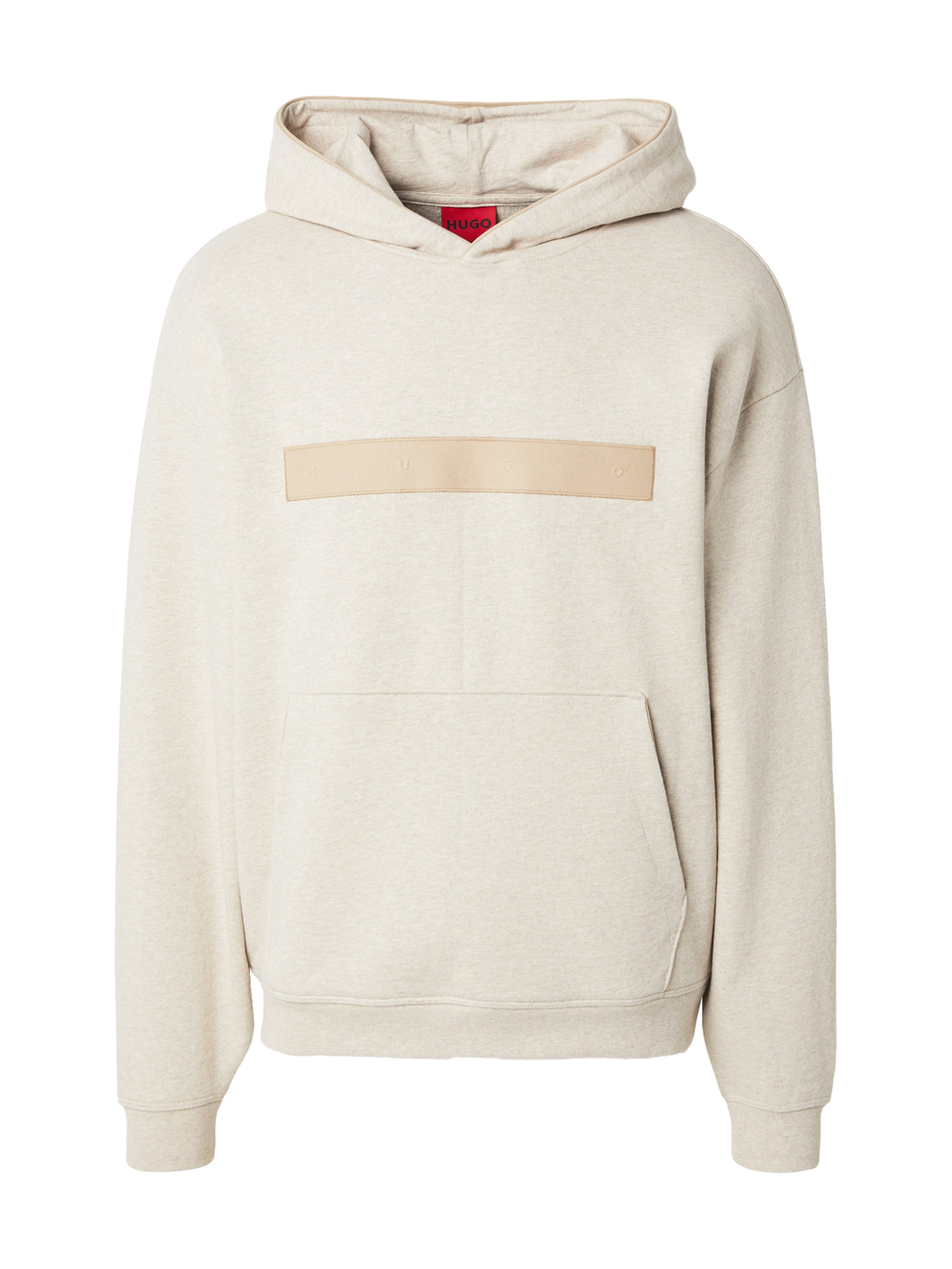 Felpa 'Dalihood' di HUGO in beige: frontale