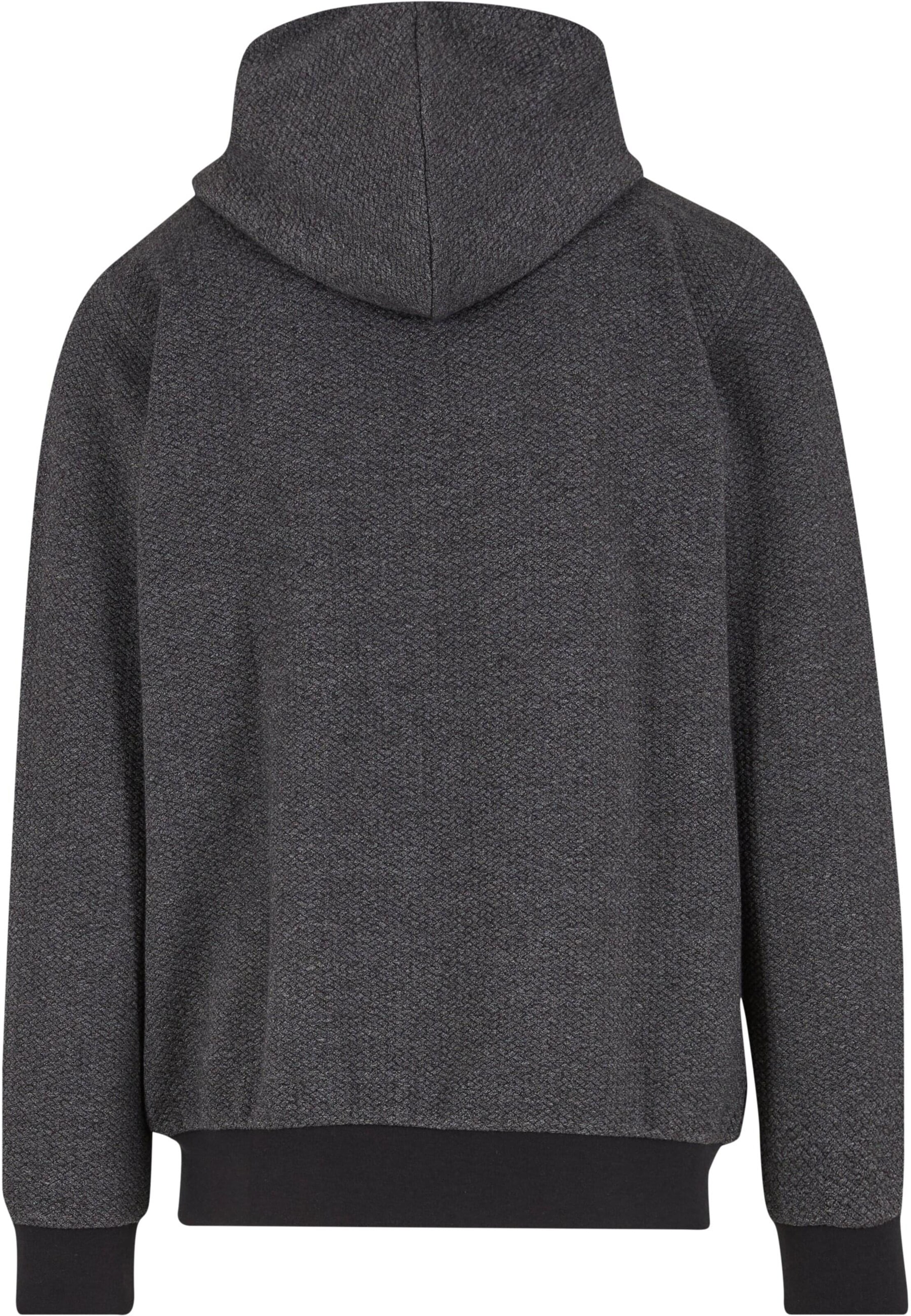 INDICODE JEANS Zip-Up Hoodie 'Sting' in Grey