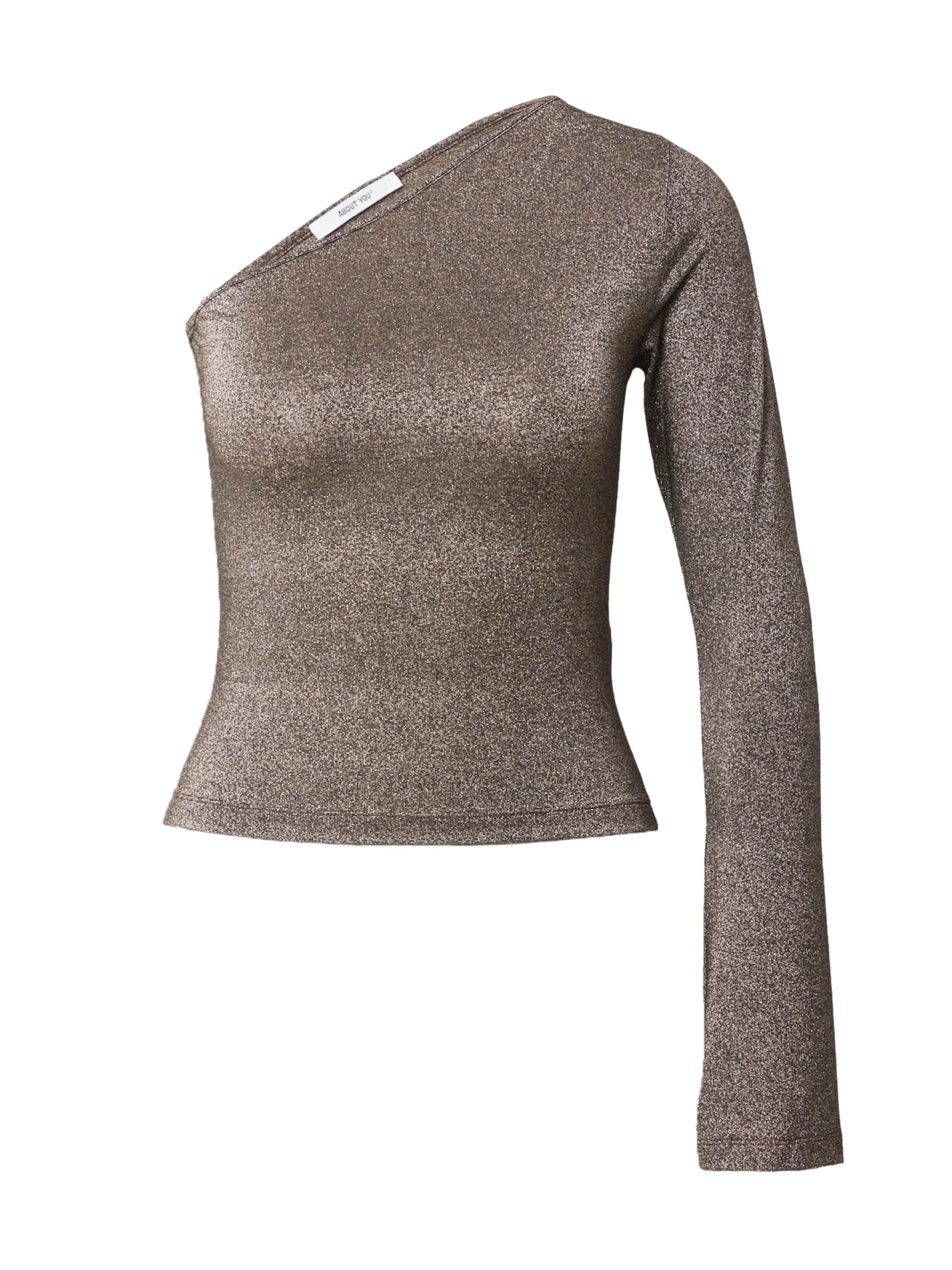 Maglietta 'Naomi' di ABOUT YOU in grigio: frontale