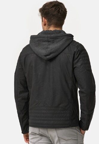 INDICODE JEANS Tussenjas 'Miguel' in Zwart