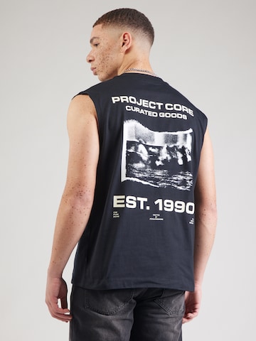JACK & JONES Shirt 'JCOSAGO' in Black: front