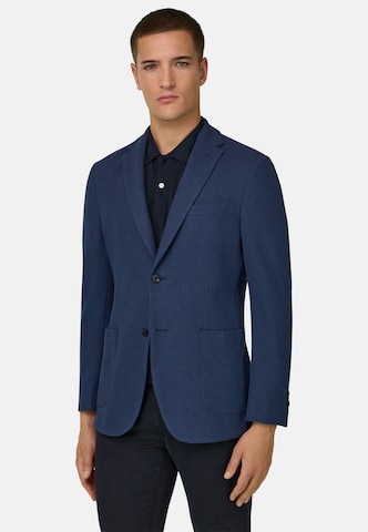 Boggi Milano Regular fit Colbert 'B Jersey' in Blauw: voorkant