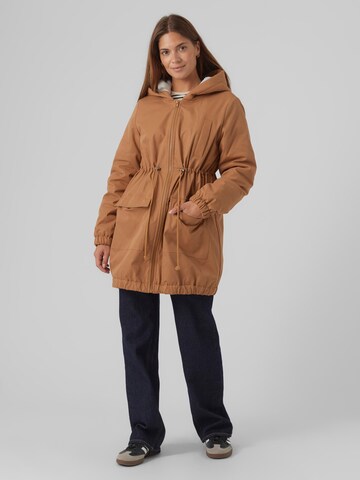 MAMALICIOUS Parka 'Lisa' in Braun