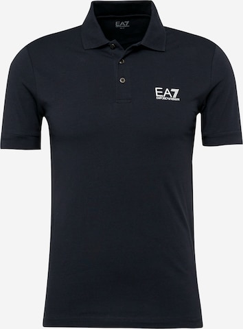 EA7 Emporio Armani Poloshirt in Blau: predná strana