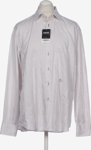 Trussardi Button Up Shirt in XS in White: front