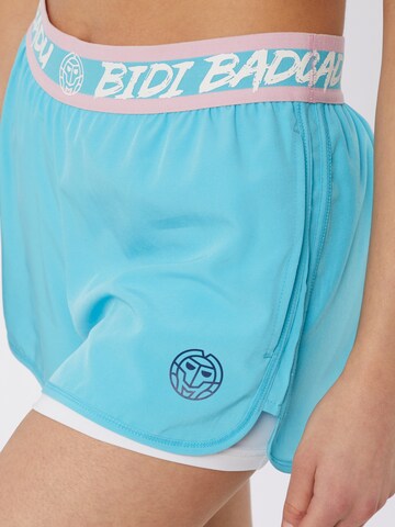 BIDI BADU Regular Workout Pants 'Tiida' in Blue
