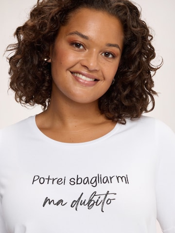 Fiorella Rubino Shirt in Wit