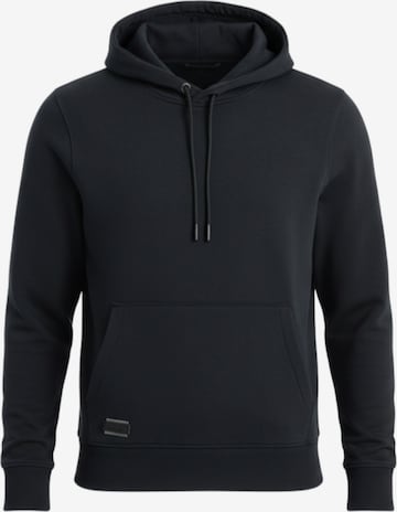 Ombre Sweatshirt 'OM-SSBN-0161' in Zwart: voorkant