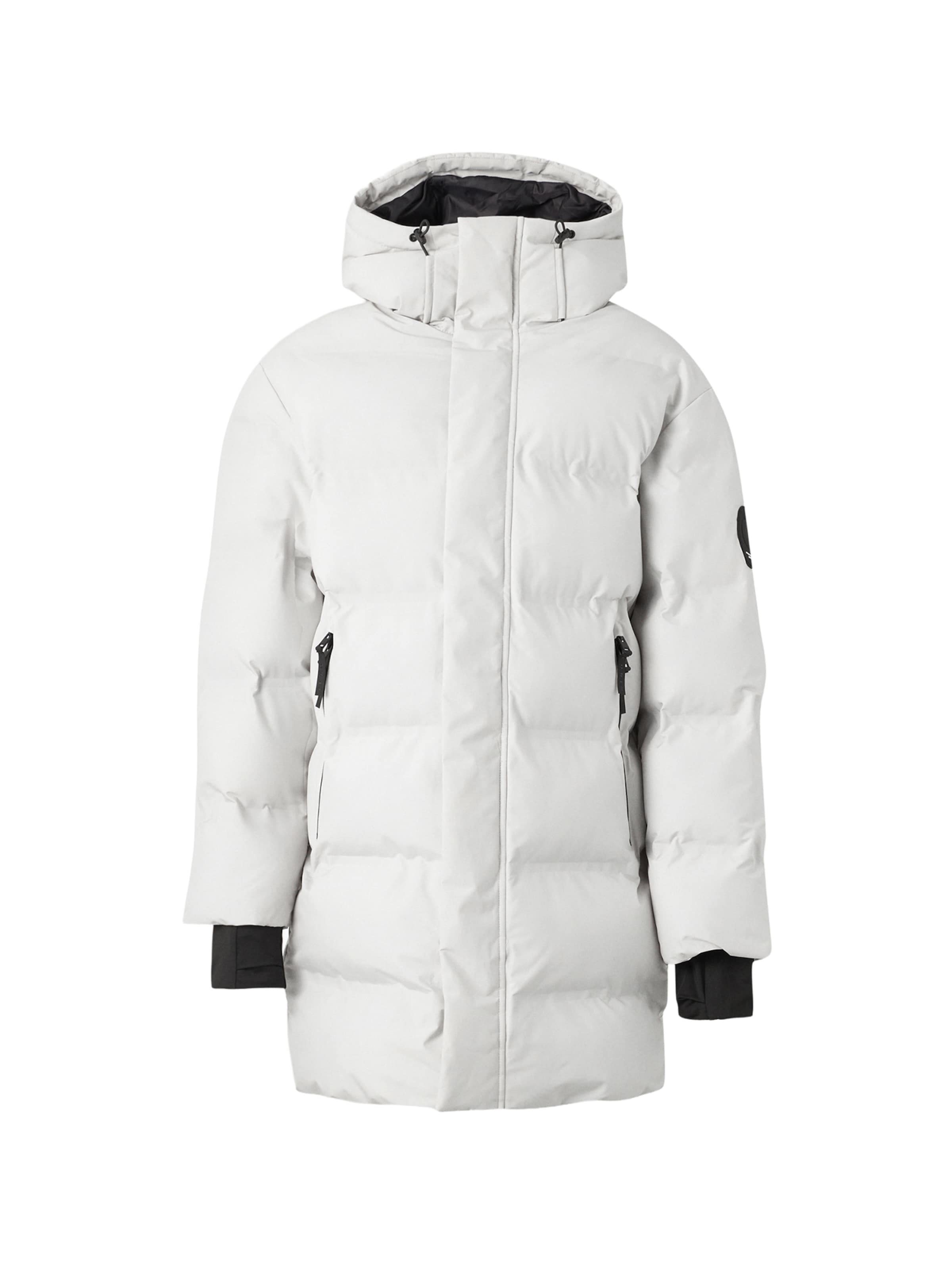 JACK & JONES Χειμερινό παρκά 'JCOFUSION' σε γκρι: μπροστά