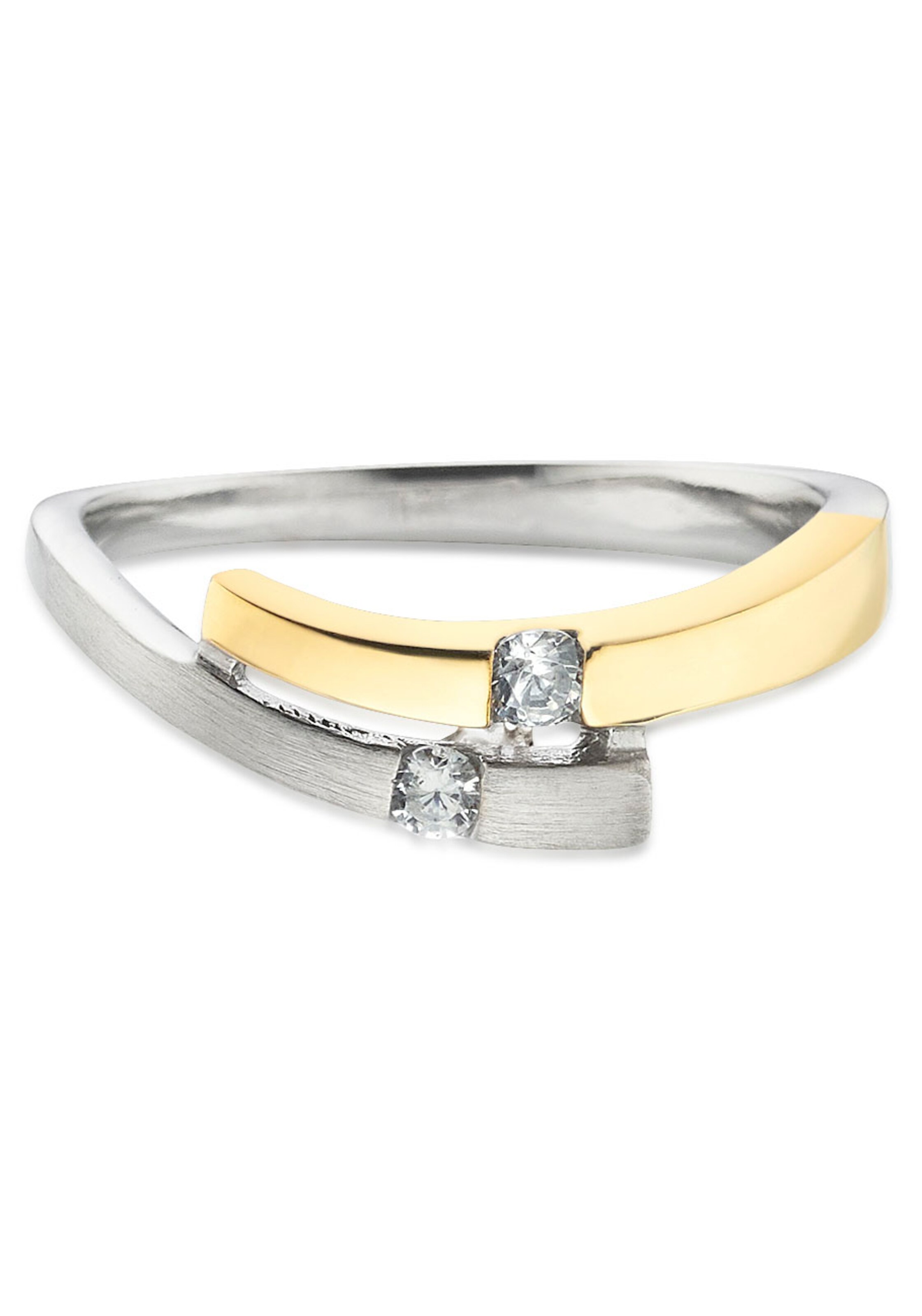 Bruno Banani Ring in Silber: Vorderseite