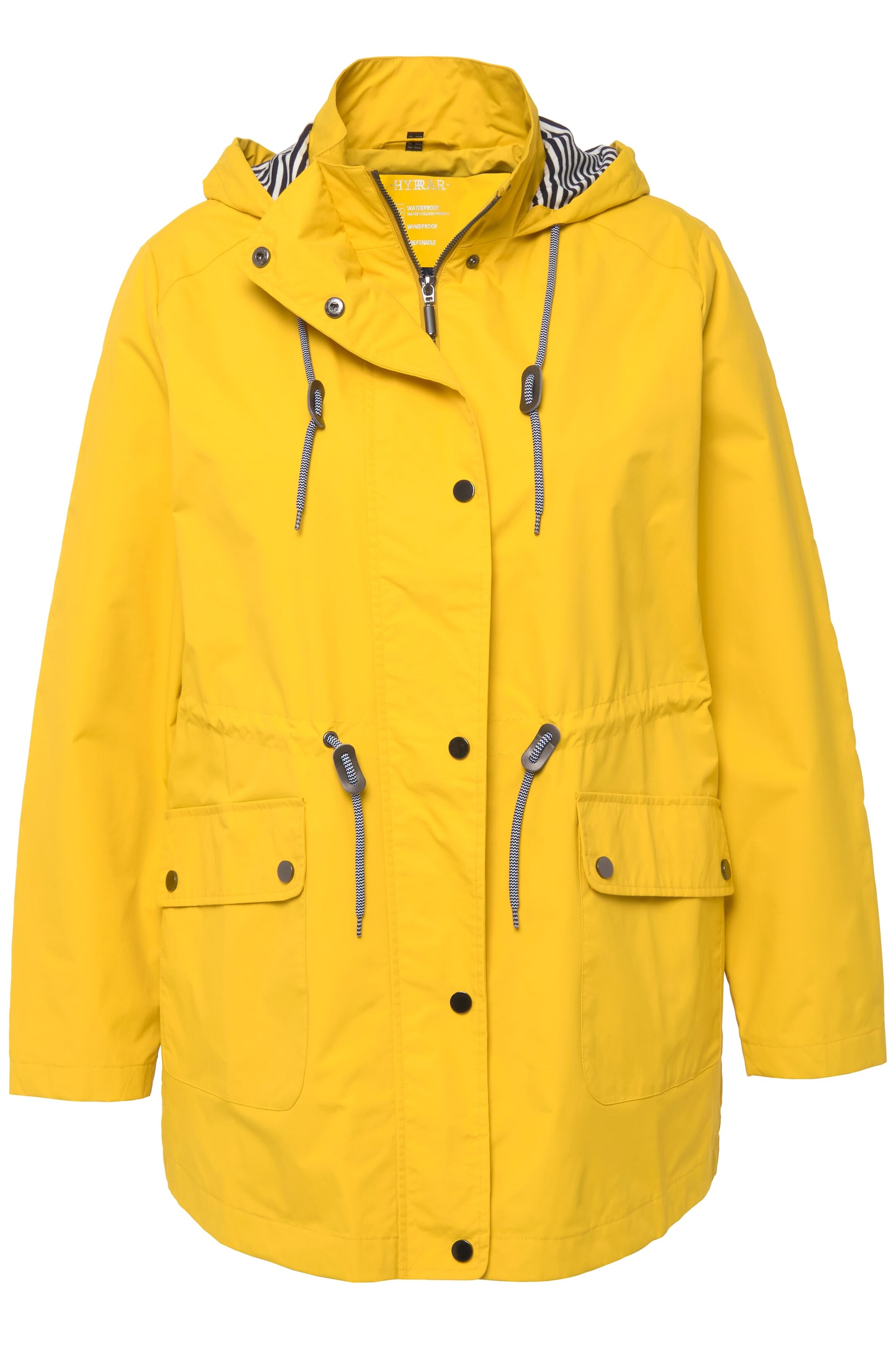 Ulla Popken Funktionsjacke in Gelb: Vorderseite