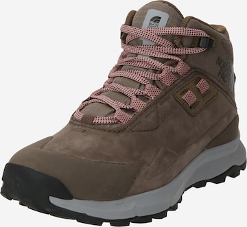 Boots 'CRAGSTONE' THE NORTH FACE en marron : devant