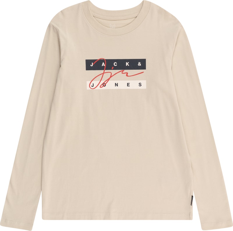 Jack & Jones Junior Shirt 'JOSHUA' in Beige Jack & Jones Junior Shirt 'JOSHUA' in Beige