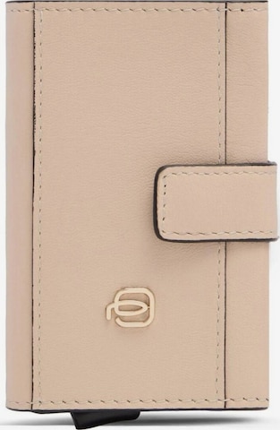 Piquadro Portemonnee in Beige: voorkant