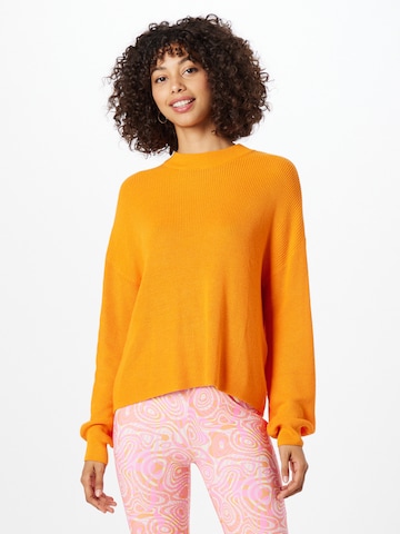 VERO MODA Sweter 'LEXSUN' w kolorze pomarańczowy: przód