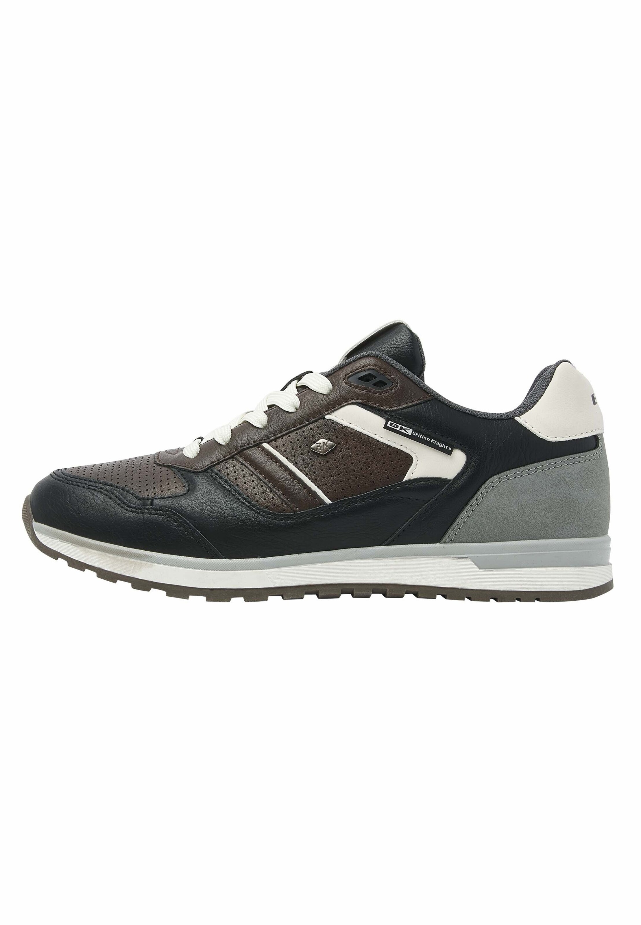 BRITISH KNIGHTS Platform trainers ' CLASSOR ' in Brown: front