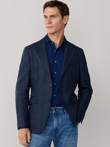 Coupe regular Veste de costume Hackett London en bleu