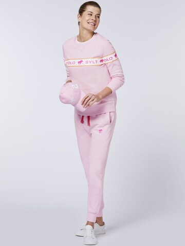 Polo Sylt Sweatshirt in Pink