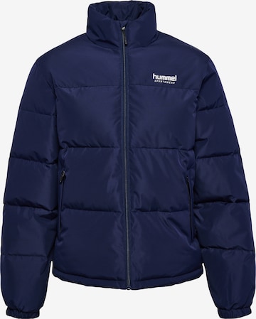 Hummel Winter Jacket 'ROBERT' in Blue: front