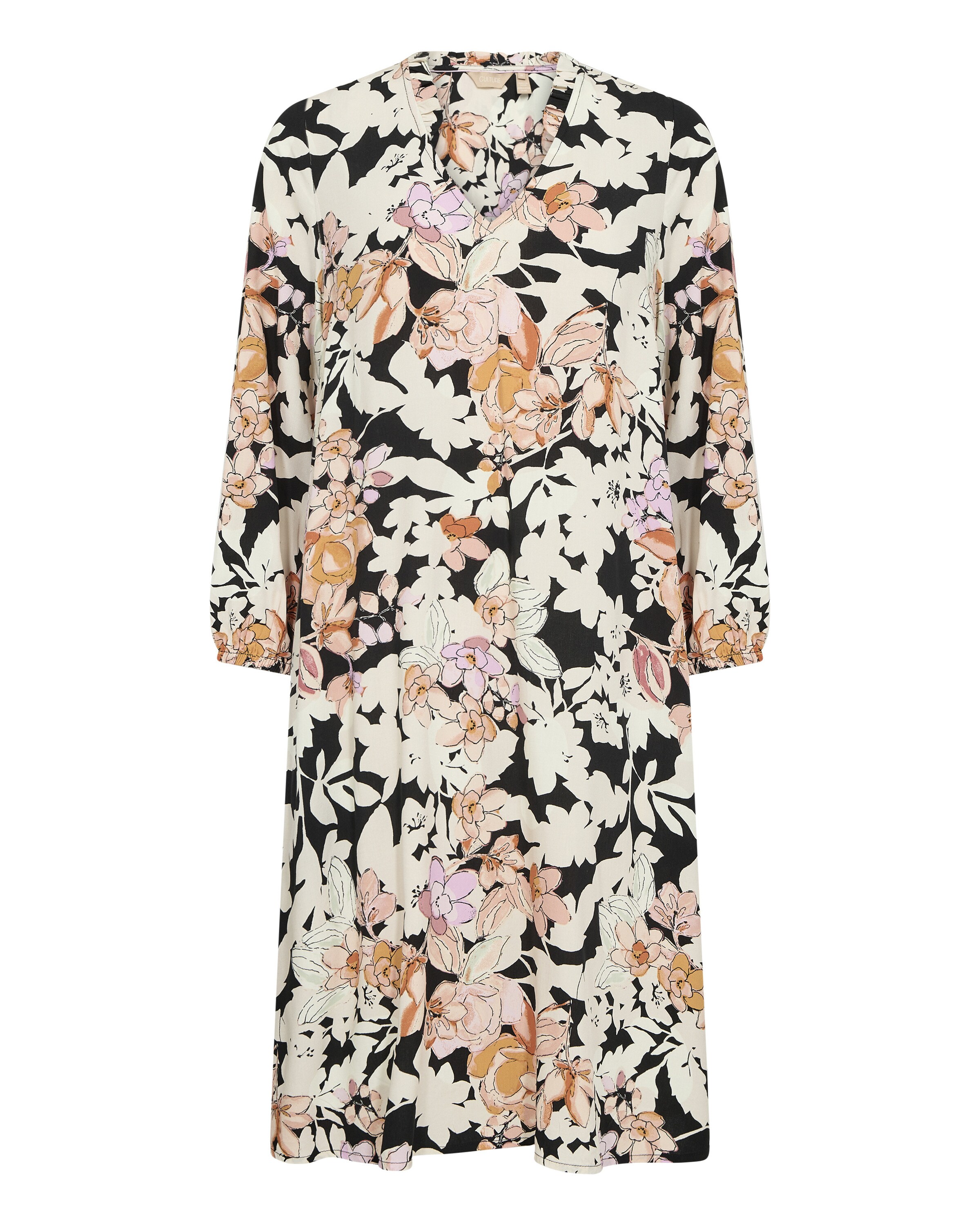 CULTURE Sommerkjole 'CUAudrey Bello' i sort: forside