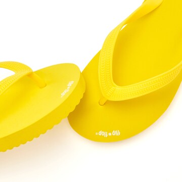 Séparateur d'orteils FLIP*FLOP en jaune
