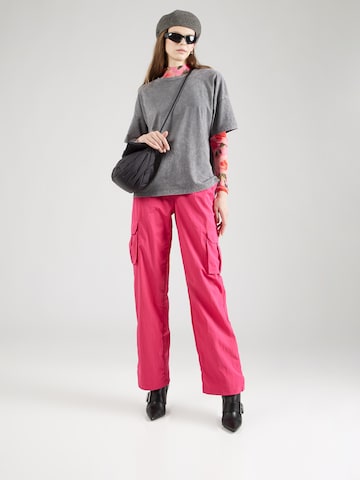 Loosefit Pantaloni cargo di Harper & Yve in rosa
