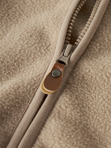 NAME IT Polár dzseki 'NBNMeeko' - barna