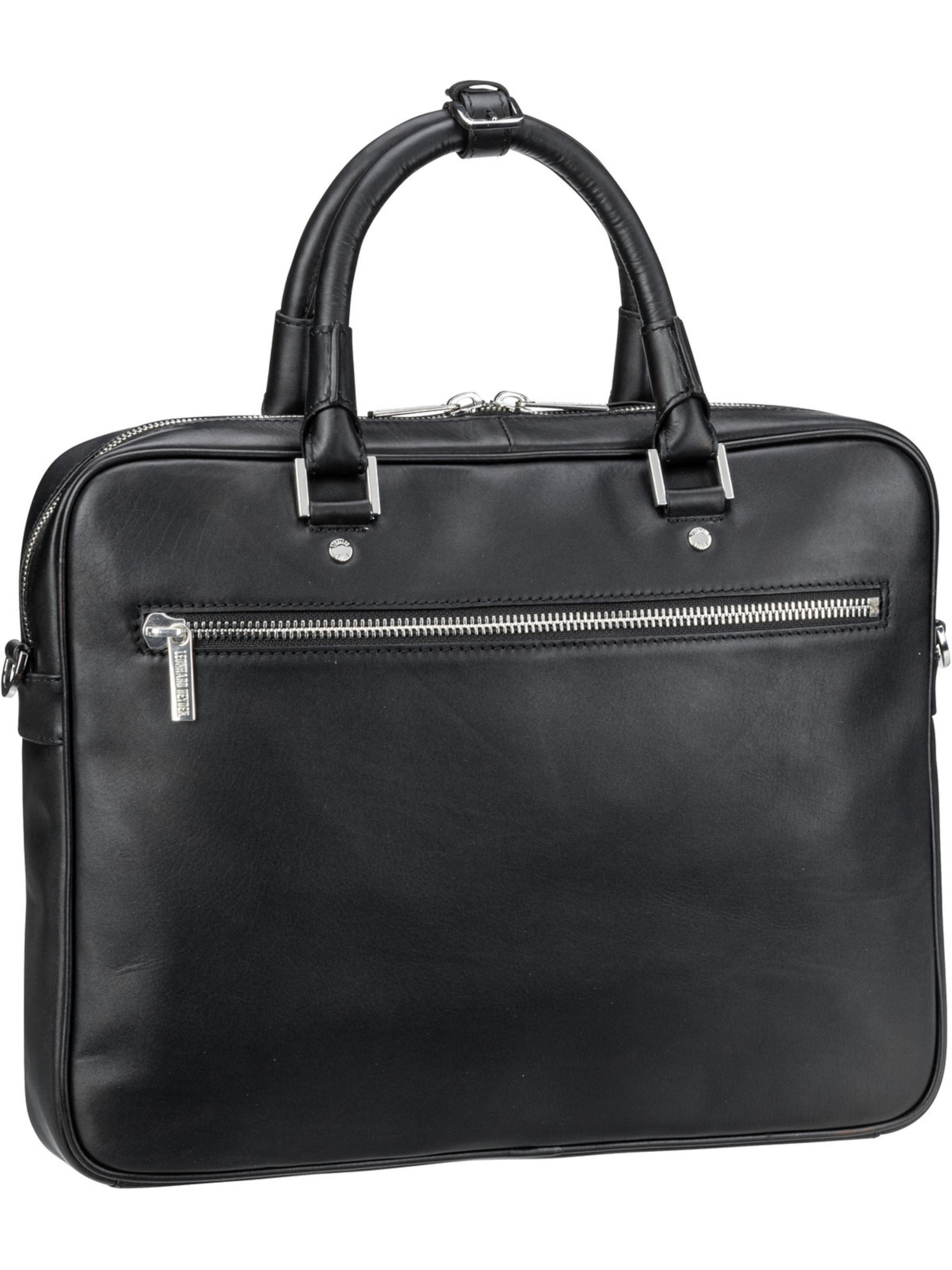 Borsa portadocumenti 'Montreal' di LEONHARD HEYDEN in nero: frontale
