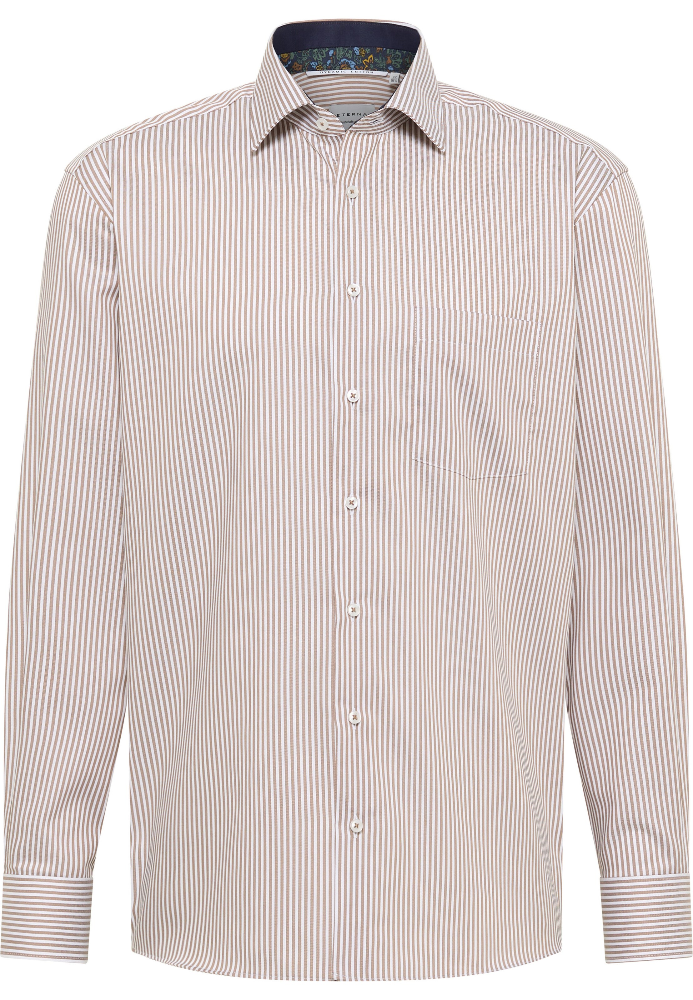 ETERNA Business shirt in Beige / White, Item view