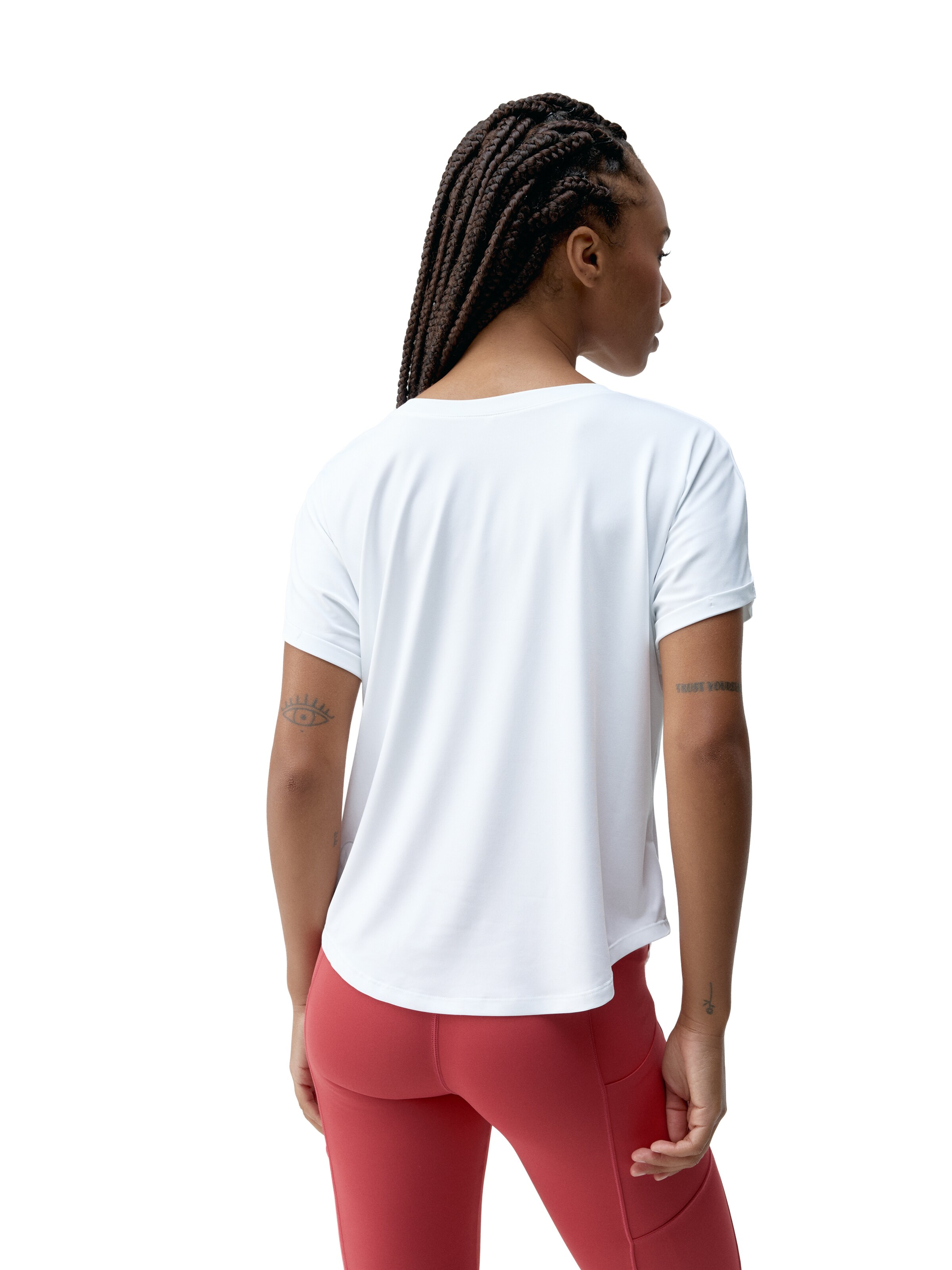 Born Living Yoga Functioneel shirt 'Azami' in Wit