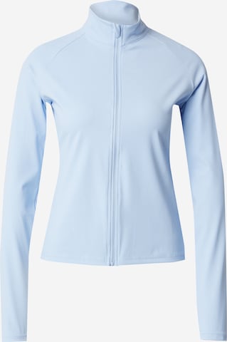 Veste en polaire fonctionnelle 'Aliya' Athlecia en bleu : devant
