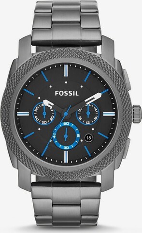 FOSSIL Analoog horloge 'MACHINE' in Zilver