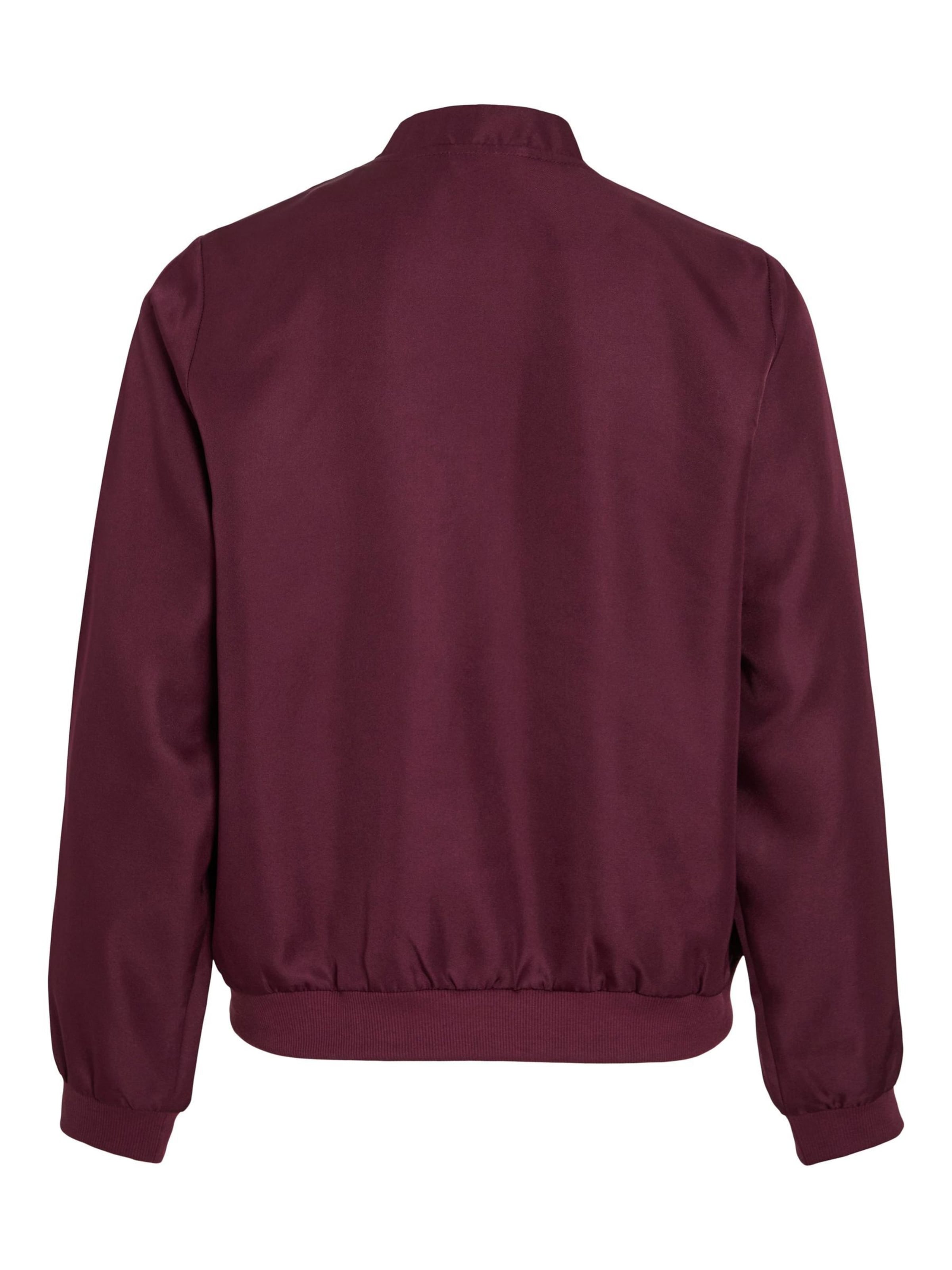 VILA Prechodná bunda 'VIPapaya' - Červená