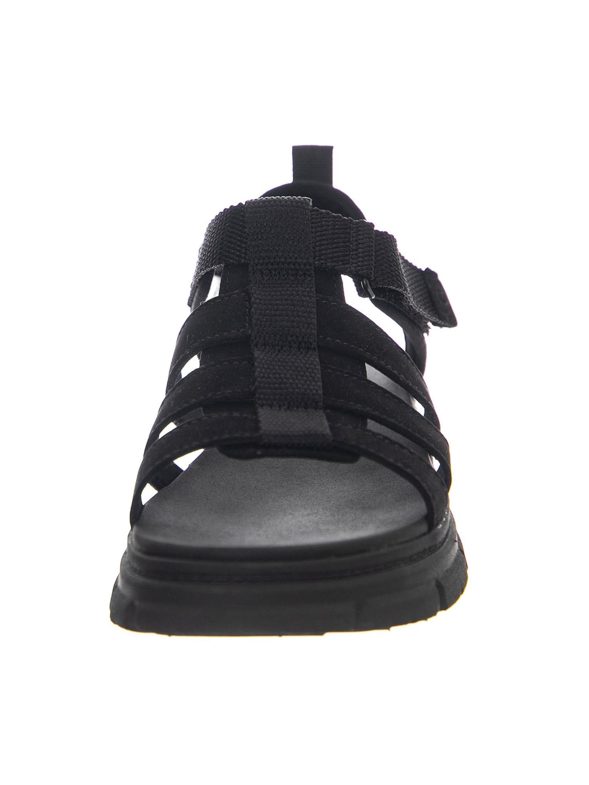 UGG Sandalen 'Ashton Multistrap Black K' in Zwart