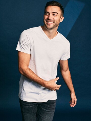 alan red Shirt 'Vermont' in White