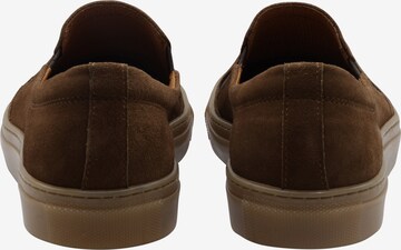 DreiMaster Maritim Slip-Ons in Brown