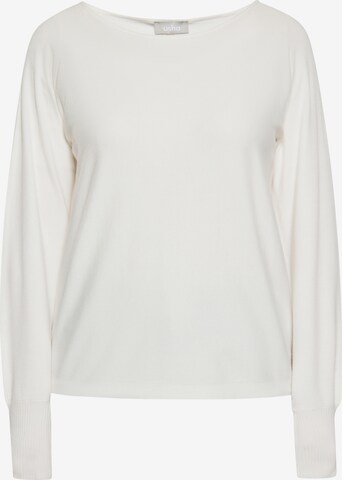 Pull-over Usha en blanc : devant