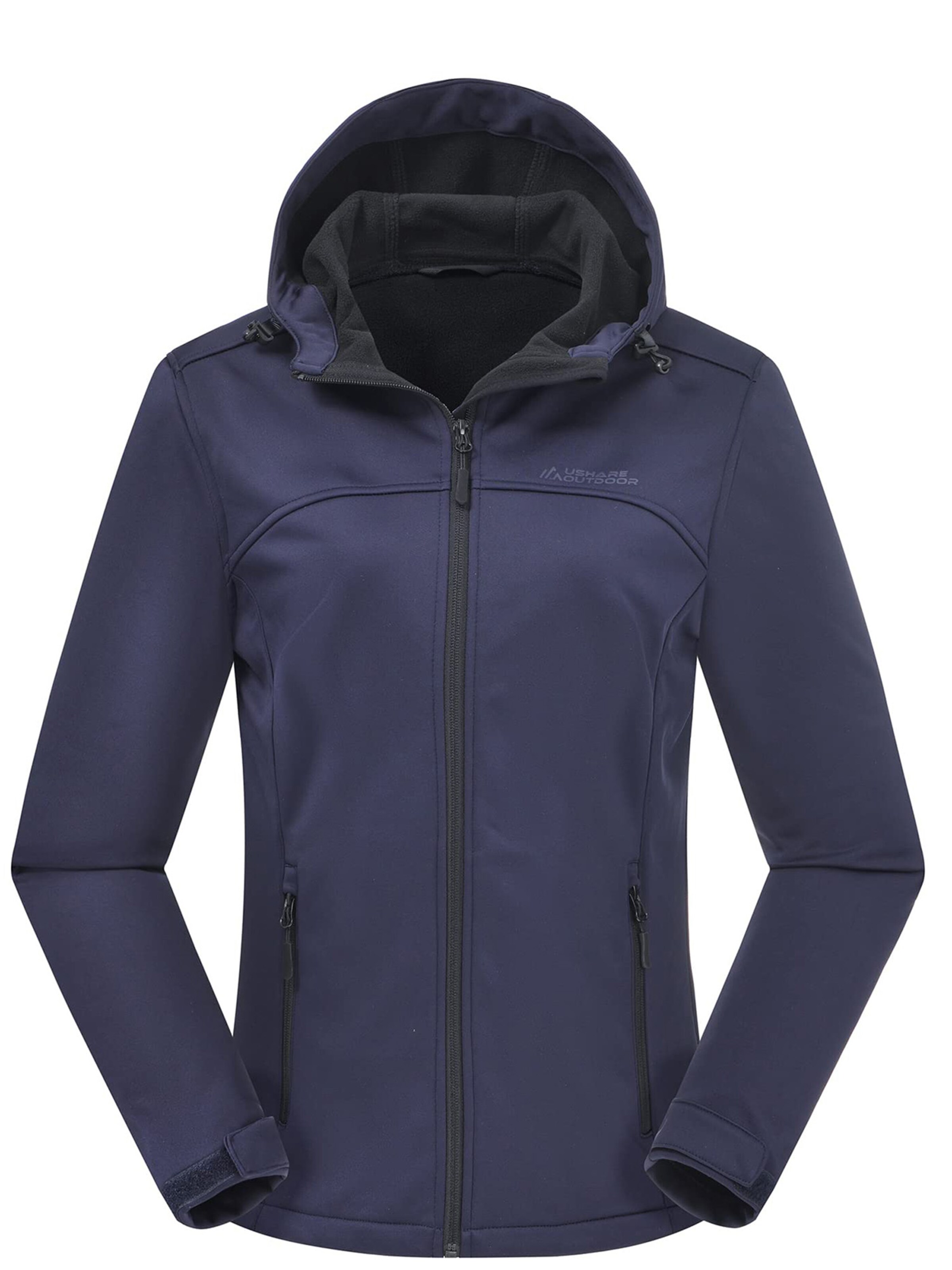 ATLASLAVA Outdoorjacke 'Outdoor Jacket'‌‌‌‌‌ in Blau: Vorderseite