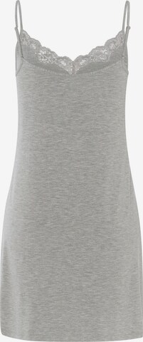 Hanro Sleepshirt ' Natural Elegance ' in Grau