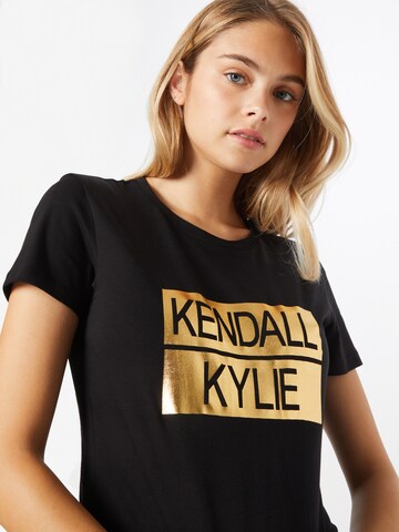 KENDALL + KYLIE T-Shirt in Schwarz