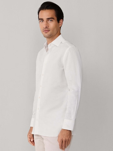 Hackett London Regular fit Overhemd in Wit