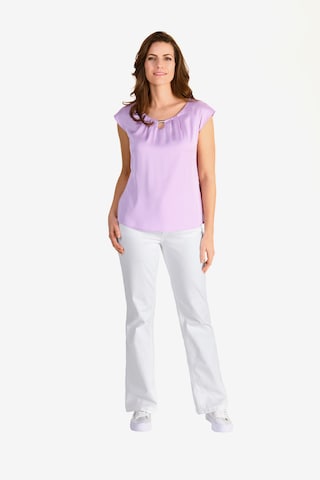 Select By Hermann Lange Blouse in Purple