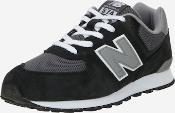 new balance Tenisky '574' – černá: přední strana